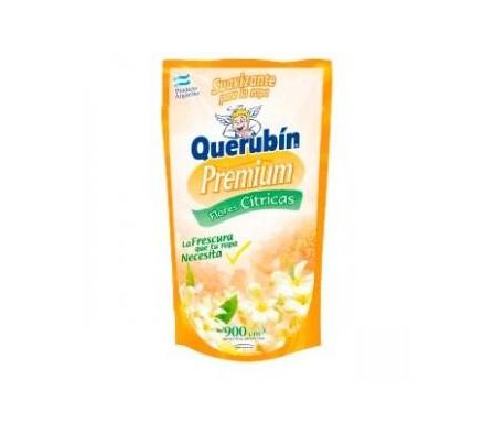 SUAVIZANTE P/ROPA FLORES CITRIC QUERUBIN900ML (12)