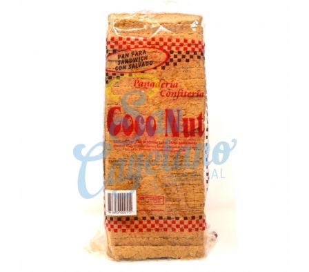 PAN P/ SANWICH SALVADO COCO NUT 1,3KG