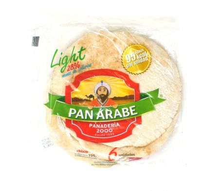 PAQUETE DE PAN ARABE  CHICO 2000 (X 6UNIDAD)