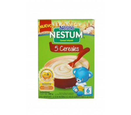 CEREAL INFANTIL HIERRO+5 CEREALES NESTUN 200GR(24)