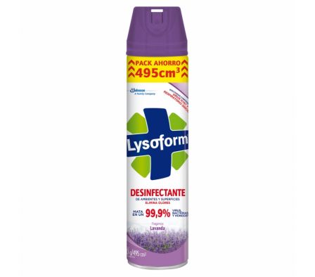DESINFECTANTE FRAGANCIA LAVANDA LYSOFORM 495ML(12)