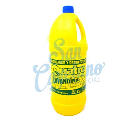 LAVANDINA 2,5% QUATRO BOT X 2 LTS (4)