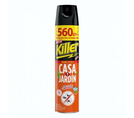 INSECTICIDA CASA Y JARDIN KILLER 560CC (12)