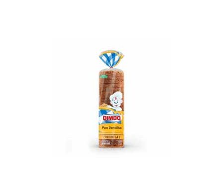 PAN DE SANDWICH CON SEMILLAS BIMBO 650GR(10)