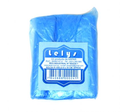 BOLSITA PARA HIELO LELYS 9X35 100unid. (50)