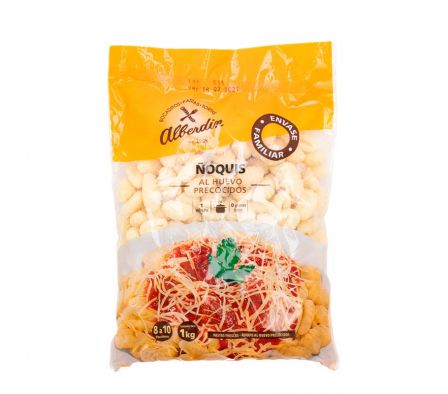 ÑOQUIS AL HUEVO PRECOCIDOS  ALBERDIN 1KG