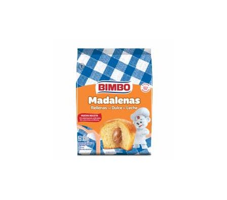 MADALENA RELLENA C/DULCE DE LECHE BIMBO 190GR