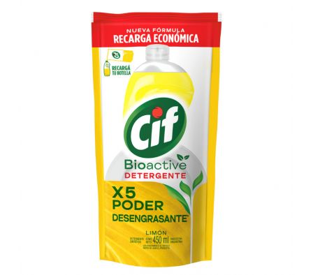 DETERGENTE LIMON DP CIF 450ML (15)