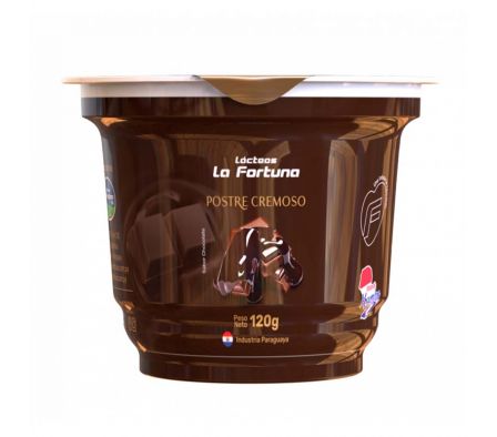 POSTRE SABOR CHOCOLATE LA FORTUNA 120GR