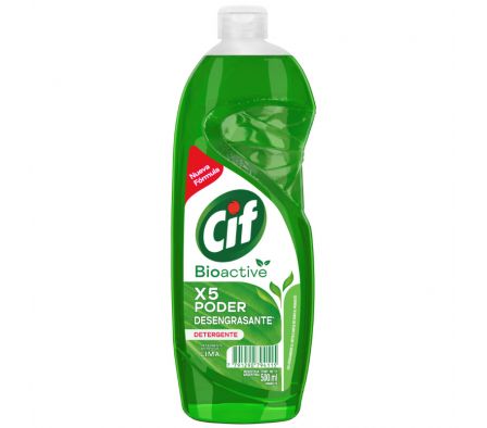 DETERGENTE BIOACTIVE LIMA CIF 500ML (12)