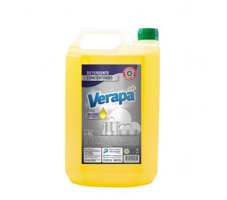 DETERGENTE CONCENTRADO VERAPA 5 LITROS D. TAPA