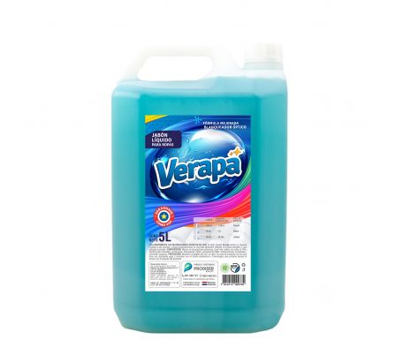 JABON LIQUIDO P/ROPAS VERAPA BIDON 5 LT 