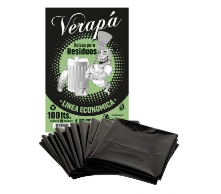 BOLSA P/RESIDUOS VERAPA ECO 1000LTS (10)