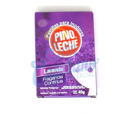 PASTILLA P/ INODORO LAVANDA PINOLECHE 40GR (12)