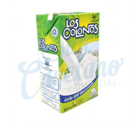 LECHE LARGA VIDA DESCREMADA LOS COLONOS 1LT (12)