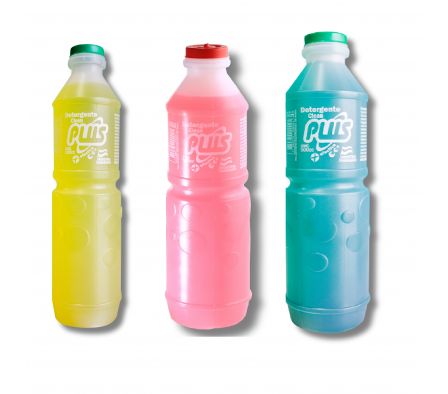 DETERGENTE MANZANA/VERDE/AMA CLEAN PLUS 500ML(12)