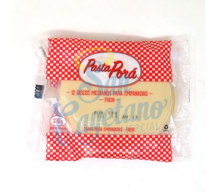 DISCOS DE EMPANADA PASTA PORA MEDIANO X