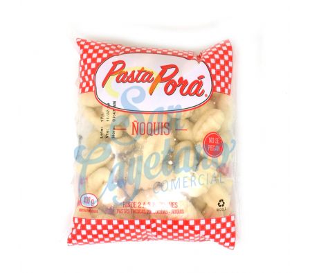 ÑOQUIS DE HUEVO  PASTA PORA X 400 GR.