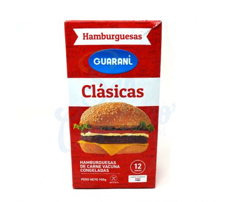 HAMBURGUESA CLASICA GUARANI *12 (12),