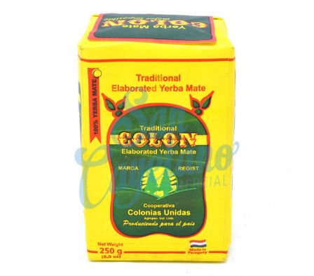 YERBA MATE TRADICIONAL COLON 250GR (20)