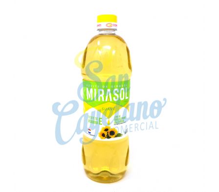 ACEITE DE GIRASOL MIRASOL 900ML (12).