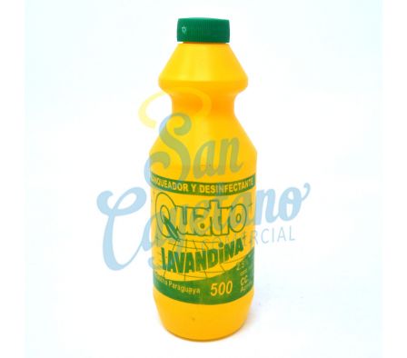 LAVANDINA 2,5% QUATRO BOT X 500 CC (12)