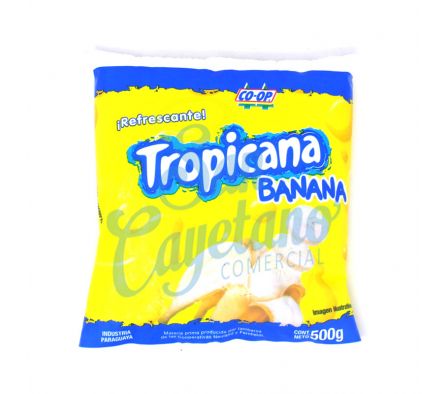 BEBIDA LACTEA BANANA SACHET TROPICANA 500ML 