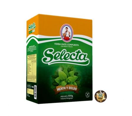 YERBA MATE BOLDO/MENTA SELECTA 500GR (10)