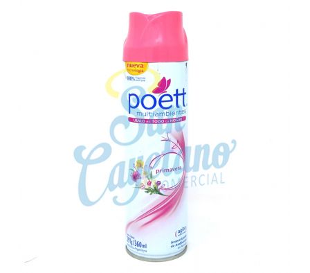 DESODORANTE DE AMBIENTE PRIMAVERA POETT 360ML (6)