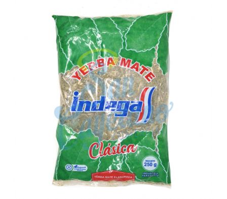 YERBA MATE CLASICA INDEGA PLASTICO 250GR (20)
