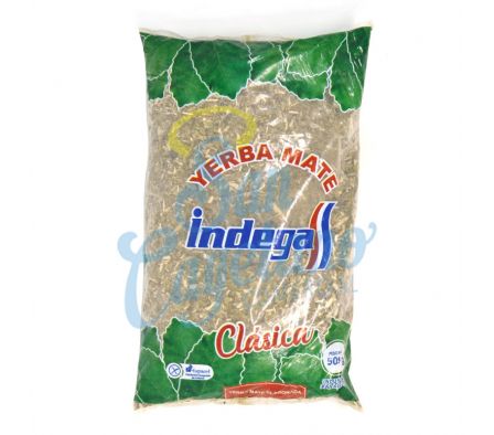 YERBA MATE CLASICA INDEGA PLASTICO X 500 GRS (20)