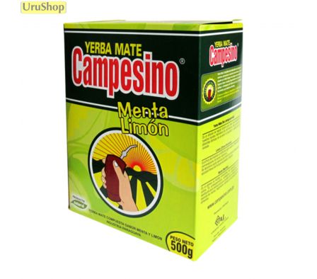 YERBA MATE MENTA/LIMON CAMPESINO X 500 GRS(10)