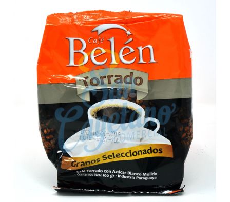 CAFE TORRADO C/AZUCAR BELEN SACHET 100GR (10)