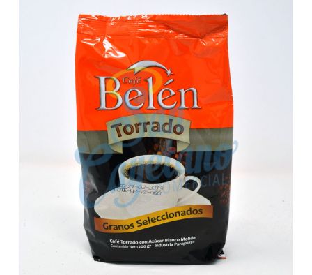 CAFE TORRADO C/AZUCAR BELEN SACHET 200GR (36)