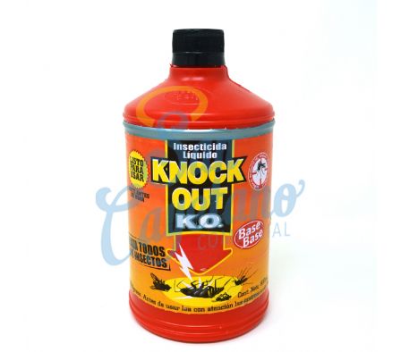 INSECTICIDA LIQUIDO MATA INSECTOS KNOCK OUT 800ML
