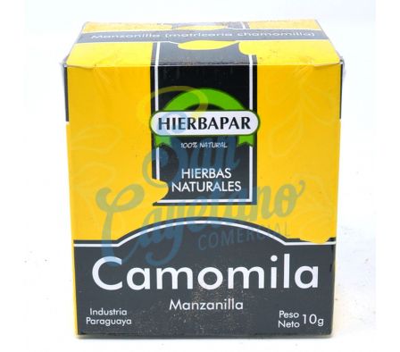 TE DE MANZANILLA HIERBAPAR CAJA X 12 UND X10G (12)
