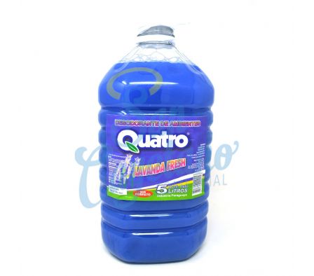 DESODORANTE AMBIENTE QUATRO LAVANDA FRESH 5L.