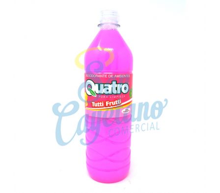 DESODORANTE AMBIEMTE QUATRO TUTTI FRUTTI 900ML 
