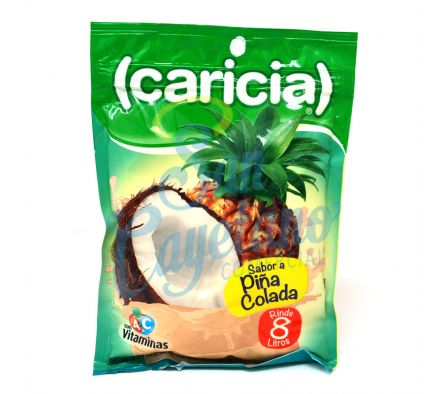 JUGO EN POLVO PIÑA COLADA CARICIA 100GR (24)