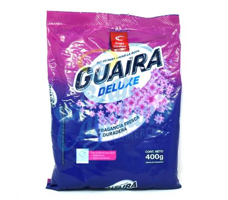 JABON EN POLVO DELUXE ANTIBAC GUAIRA 400GR (25)