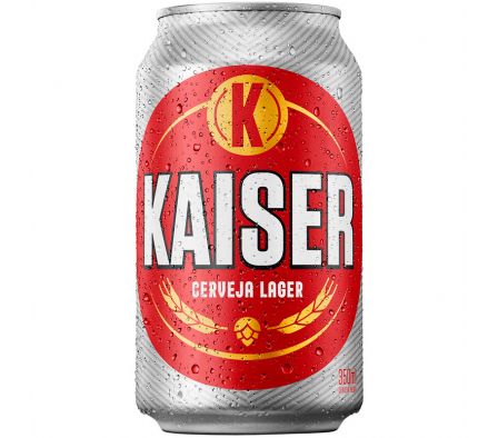 CERVEZA LATA KAISER 350ML.(12)