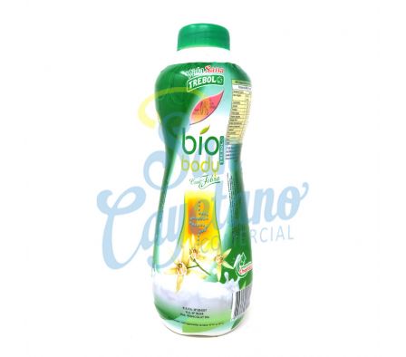 YOGUR BIO BODY C/FIBRA VAINILLA BOTELLA TREBOL 1LT
