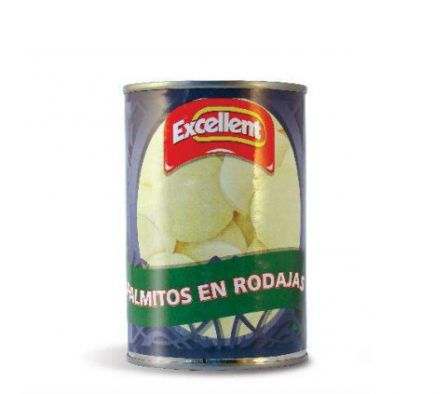 PALMITOS EN RODAJAS LATA EXCELLENT 400GR (24)