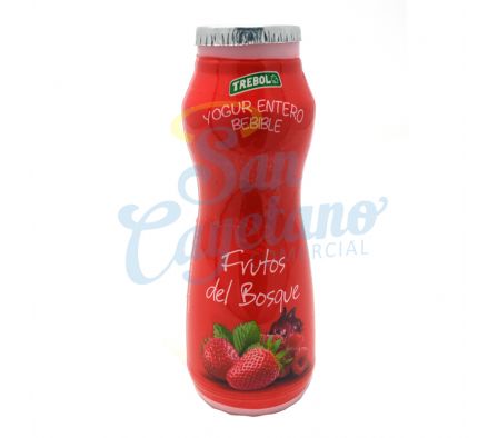 YOGUR ENTERO FRUTOS DEL BOSQUE TREBOL 200GR.