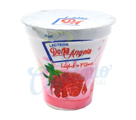 YOGUR LIGTH C/SABOR FRUTILLA POTE DOÑA ANGELA140GR