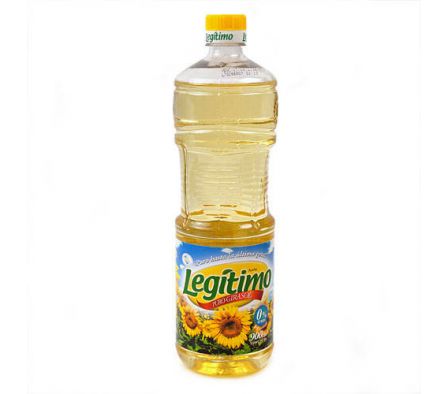 ACEITE DE GIRASOL LEGITIMO 900ML (12)
