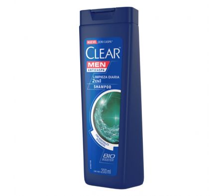 SHAMPOO LIMPIEZA DIARIA 2EN1 CLEAR 200ML (12)