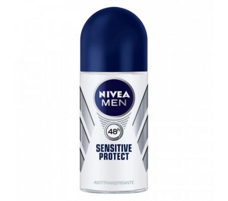 DESODORANTE SENTIVE PROTEC MEN NIVEA50ML(12)ROLL-O