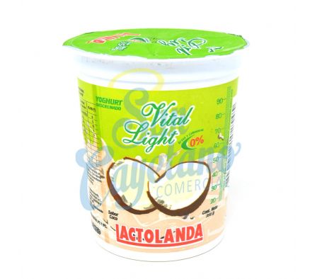 YOGUR VITAL LIGHT COCO POTE LACTOLANDA 350GR.
