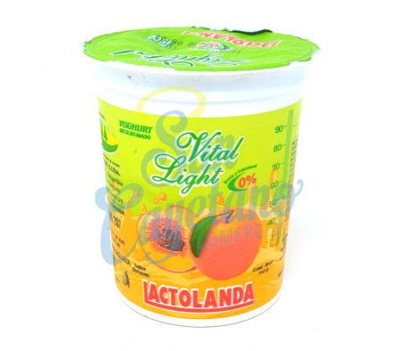YOGUR VITAL LIGHT DURAZNO LACTOLANDA 350GR.